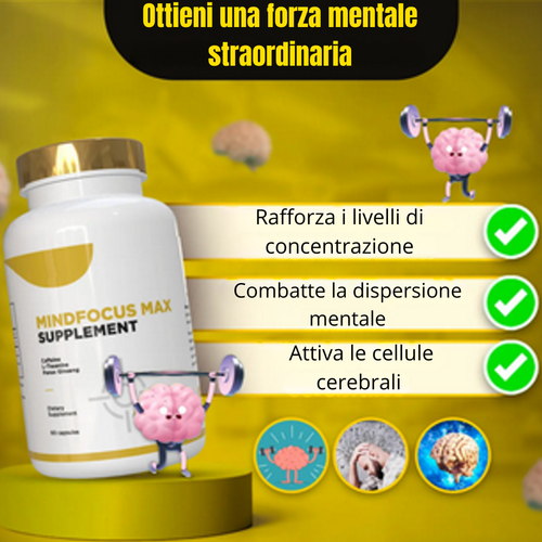 Integratore Mind Focus Max