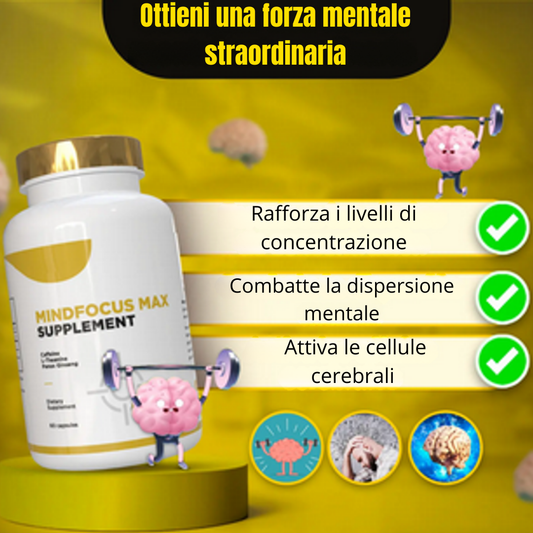 Integratore Mind Focus Max